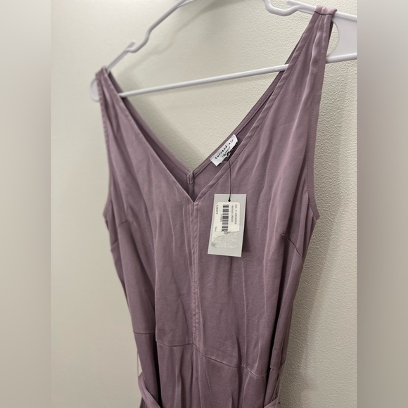 Anthropologie Mauve Midi Dress - Picture 5 of 7